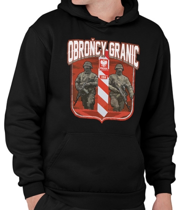 BLUZA Z KAPTUREM PATRIOTYCZNI OBROŃCY GRANIC